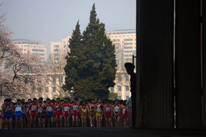 Illustration for article titled Scenes From North Korea's Marathon